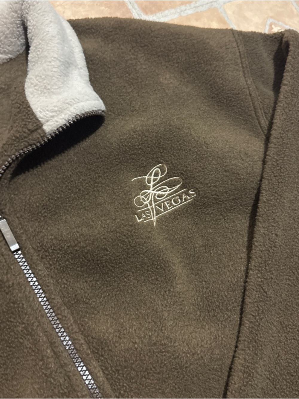 Men's XNT Full Zip Fleece Jacket with Las Vegas Embroidery - Size M - Picture 2 of 6